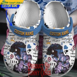 Zayn Malik Stairway To The Sky Music Crocs Shoes 1